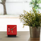 Modern Block Table Clock with Number Cutouts