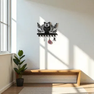 Forest Owl Wall Key Hanger