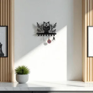Forest Owl Wall Key Hanger