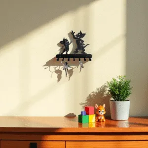 Tom & Jerry Wall Key Hanger