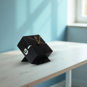 Modern Minimalist Block Table Clock