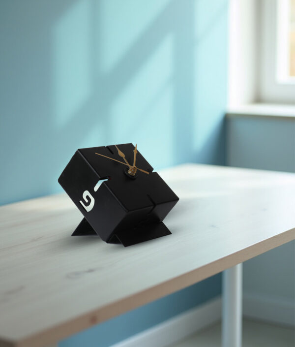 Modern Minimalist Block Table Clock - Image 9