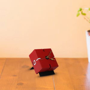 Modern Minimalist Block Table Clock