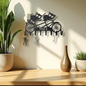 "Purrfect Ride Key Hanger