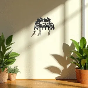 "Purrfect Ride Key Hanger