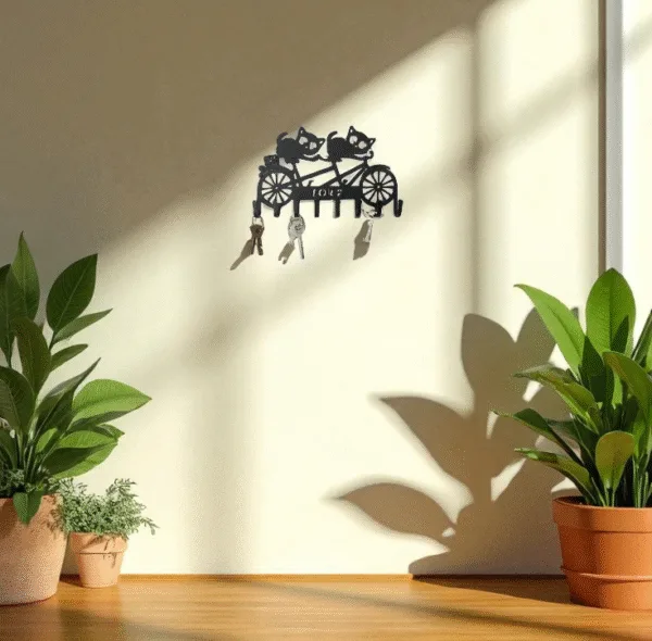 "Purrfect Ride Key Hanger - Image 3