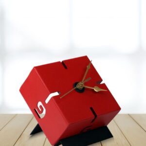 Modern Minimalist Block Table Clock