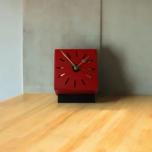Matte Cube Table Clock