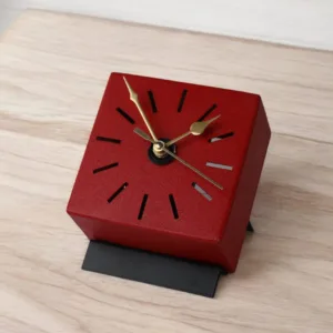 Matte Cube Table Clock