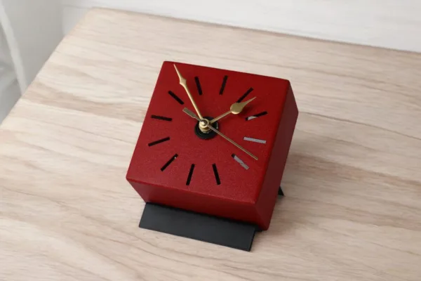 Matte Cube Table Clock - Image 9