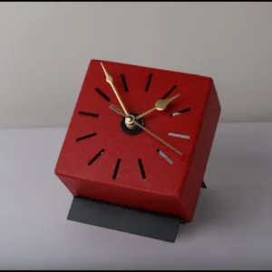Matte Cube Table Clock