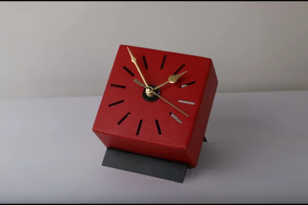 Matte Cube Table Clock - Image 8