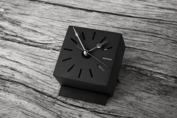 Matte Cube Table Clock - Image 11