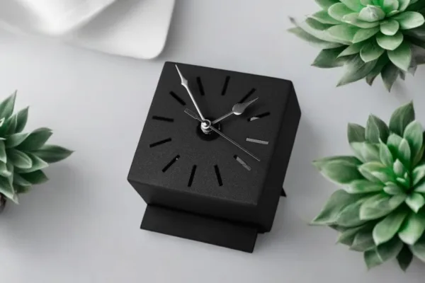 Matte Cube Table Clock - Image 12