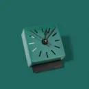 Matte Cube Table Clock