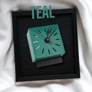 Matte Cube Table Clock