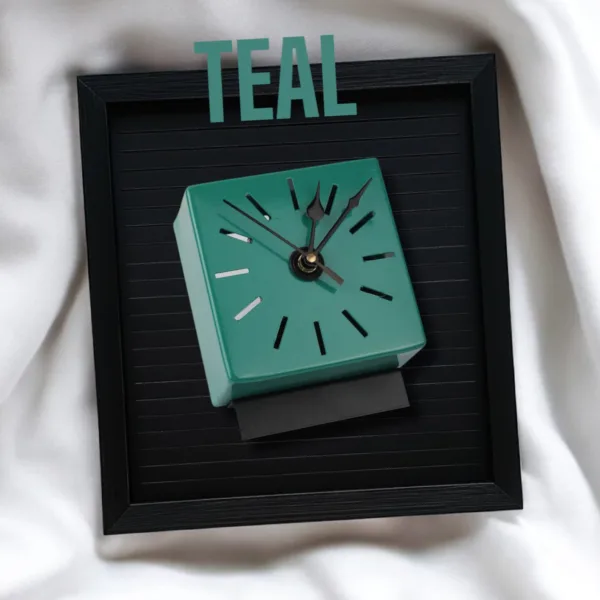 Matte Cube Table Clock - Image 3