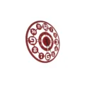 OrbitEdge Classic Metal Wall Clock – 20 Dual Ring Design
