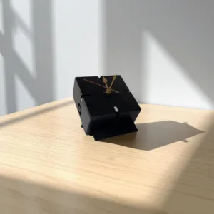 Modern Minimalist Block Table Clock